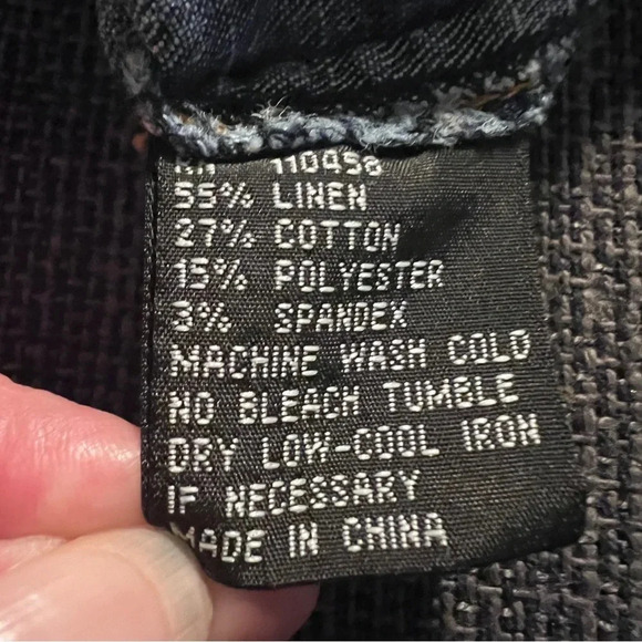 Milly Jean Jacket Size XL Women's Blue Denim in excellent condition - Picture 4 of 4